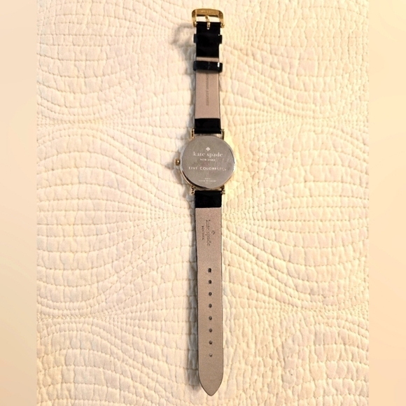 EUC Kate Spade Metro Watch with Scalloped Face and Patent Leather Straps main image 7